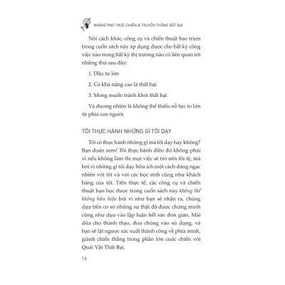 Marketing Thực Chiến Và Truyền Thông Bất Bại