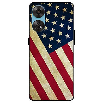 Ốp lưng dành cho Oppo Reno 8T 4G - Reno 8T 5G - Reno 10 5G - Reno 10 Pro 5G - Cờ Sao - Hàng Chính Hãng