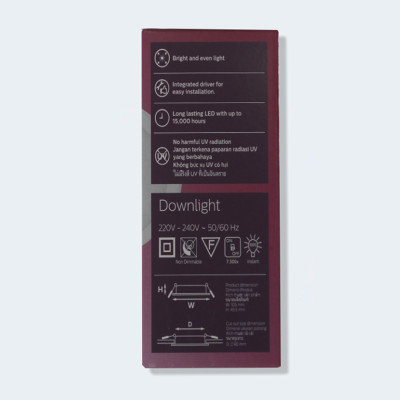 Đèn Downlight 59449 Meson 105 WH 9W Philips