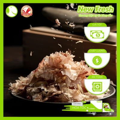 Cá Ngừ Khô Bào Sợi Lớn Hana Katsuo Nhật Bản - Túi 500Gr