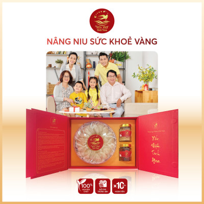Tổ yến Tinh chế cao cấp 100 gram Yến Việt Tinh Hoa - Hàng chính hãng