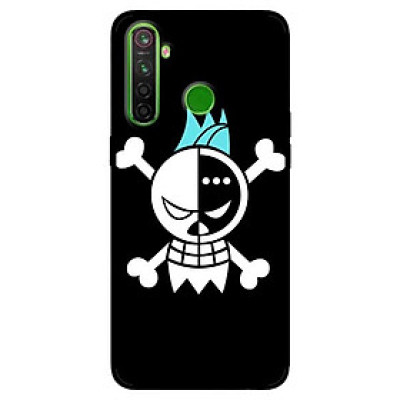 Ốp lưng dành cho Realme 6i mẫu Đầu Lâu Tóc Xanh