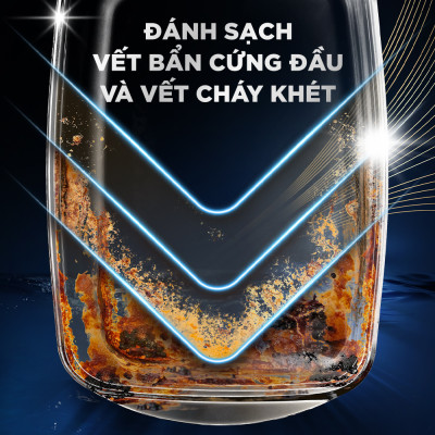 Viên Rửa Chén Bát Finish Powerball Quantum Powerful Clean & Shine 64 viên