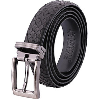 Thắt Lưng Nữ Da Trăn Huy Hoàng HT5301 - Đen