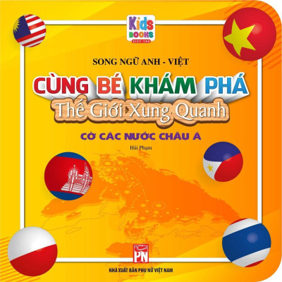 Sách - Boxset Cùng Bé Khám Phá Thế Giới Xung Quanh bìa Hồng - Song Ngữ Anh Việt - Combo 5 Cuốn - Việt Thư