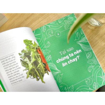Sách - Ăn Chay Healthy Không Lo Thiếu Chất - 7 Ngày Ăn Xanh Nâng Cao Sức Khoẻ, Dồi Dào Năng Lượng - Thái Hà Books