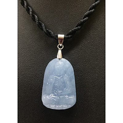 Phật Bản Mệnh A Di Đà Aquamarine