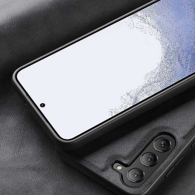 Ốp lưng da cao cấp cho SamSung Galaxy S24, S24 Plus chính hãng X-level viền mềm, chống bám vân tay - Hàng Chính Hãng