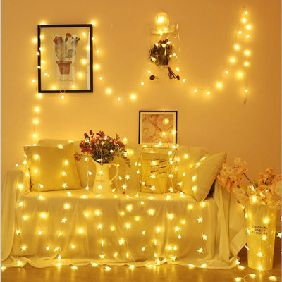 Đèn Led Trang Trí Dài 10M - 80 Bóng Trang Trí Noel Lễ Tết