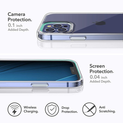 Ốp lưng chống sốc trong suốt siêu mỏng 1mm cho iPhone 13 Pro hiệu Memumi Glitter (độ trong tuyệt đối, chống trầy xước, chống ố vàng, tản nhiệt tốt) - hàng nhập khẩu