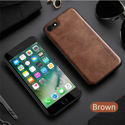 Ốp lưng da cho iPhone 6, 6s, 6 Plus, 6s Plus, iPhone 7, 7 Plus, iPhone 8 , 8 Plus hãng X-level cao cấp viền mềm chống sốc - Hàng chính hãng