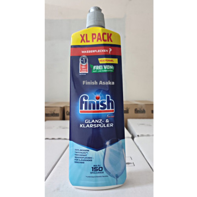 Nước làm bóng Finish 800ml hương chanh dành cho máy rửa bát 