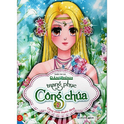 Sách - Dán Hình Trang Phục Công Chúa - Tập 2 - Công Chúa Duyên Dáng - Đinh Tị Books