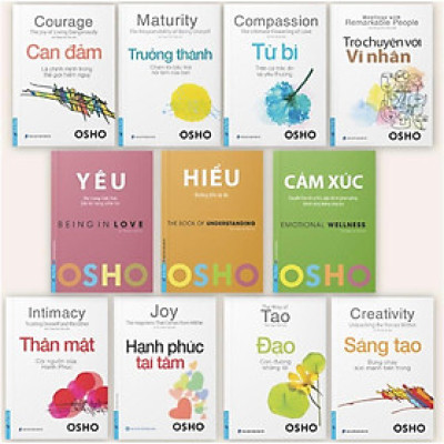 Sách - Combo 11 Cuốn Osho