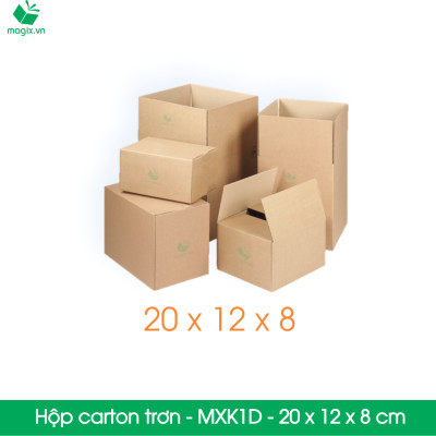 MXK1D - 20x12x8 cm - 60 Thùng hộp carton