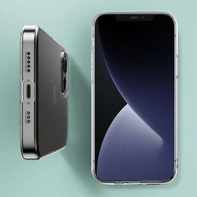 Ốp Lưng Silicon TPU trong suốt GOR cho iPhone 15 / 15 Plus / 15 Pro / 15 Pro Max - Hàng Chính Hãng