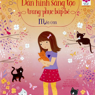 Bộ Sticker Dolly Dressing - Dán Hình Sáng Tạo Trang Phục Búp Bê - Bộ 1 (Bộ 4 Tập)