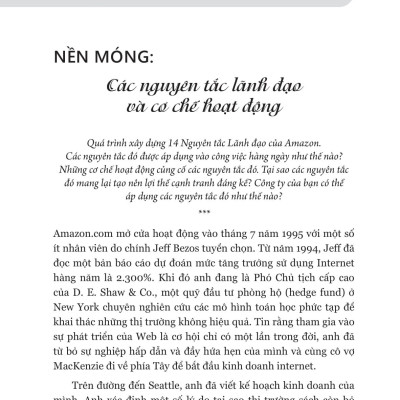 Sách - Cách Quản Trị Của Amazon