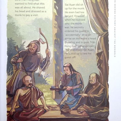 A History Of Vn In Pictures. The Second Victory Against The Mongols (In Colour)