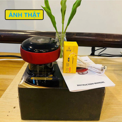 Hàng Nhật: Máy Giác Hơi Điện Cầm Tay 6 Chế Độ - Massage Giảm Đau, Cạo Gió Tại Nhà Hiêu Qủa