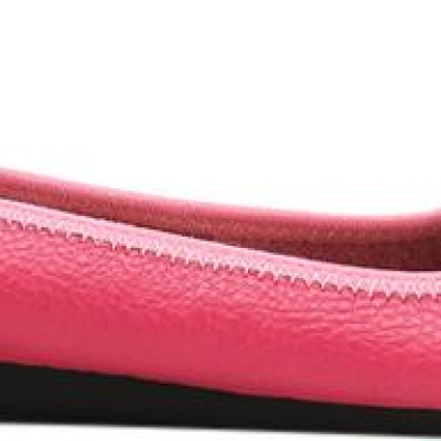 Giày Nữ Búp Bê Da Bò Huy Hoàng HT7912 - Hồng