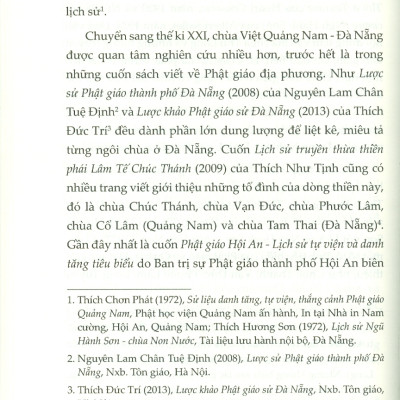 Chùa Việt Quảng Nam - Đà Nẵng Truyền Thống Và Hiện Đại (Từ Đầu Thế Kỉ XVII Đến Đầu Thế Kỉ XXI) (Sách chuyên khảo) - Lê Xuân Thông, Đinh Thị Toan