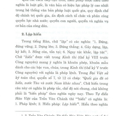 Tư Tưởng Hồ Chí Minh Về Lập Hiến Nội Dung Và Giá Trị