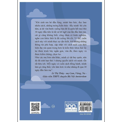 Sách - Sổ Tay 30 Ngày Đầu Làm Mẹ - Thái Hà Books