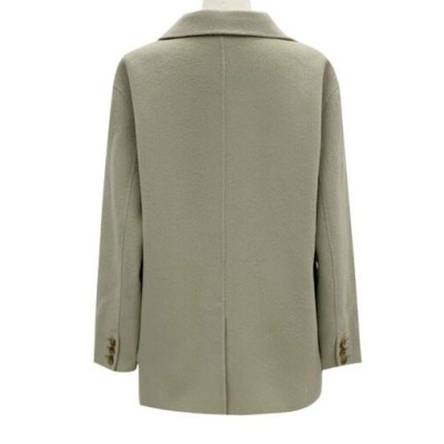 Áo khoác dạ dáng rộng thời trang Hàn Quốc (Xanh lá)