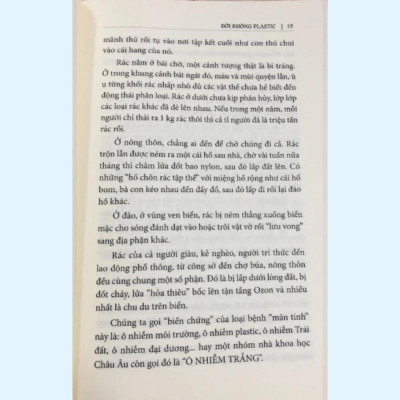 Sách - Đời Không Plastic - Huy Hoàng
