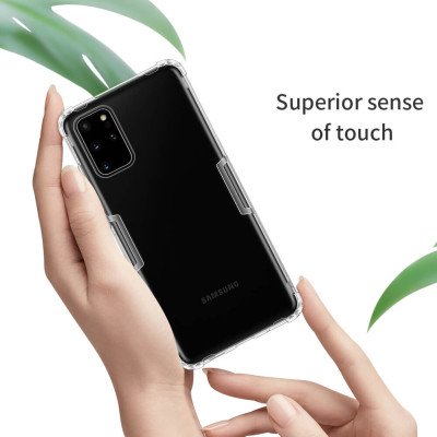 Ốp lưng dẻo cho Samsung Galaxy S20 Plus hiệu Nillkin mỏng 0.6mm, chống trầy xước - Hàng chính hãng