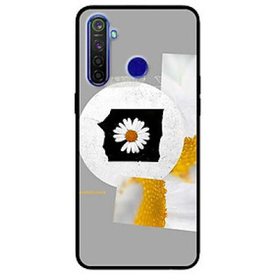 Ốp lưng dành cho Realme 6i mẫu Hoa Cúc Nền Giấy 4 - Hàng Chính Hãng - 6