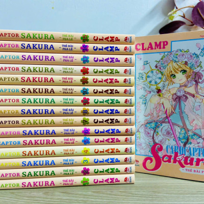 Truyện tranh Card Captor Sakura - Thẻ Bài Pha Lê 10 tập (Thíu 1 tập)