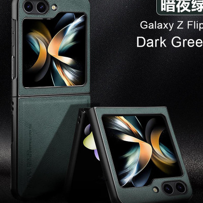 Ốp lưng da cho Samsung Galaxy Z Flip 7 / Flip 6 hiệu X-Level cao cấp - Hàng chính hãng