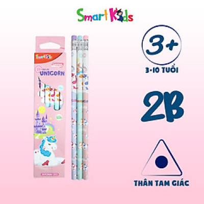 Hộp Bút Chì 2B Unicorn Smartkids SK-PC2B006 (Hộp 12 cây)