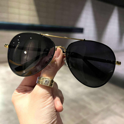 Kính mát thời trang cao cấp cho nam dáng phi công cổ điển Mắt kính chống chói lóa + Tặng phụ kiện kèm theo