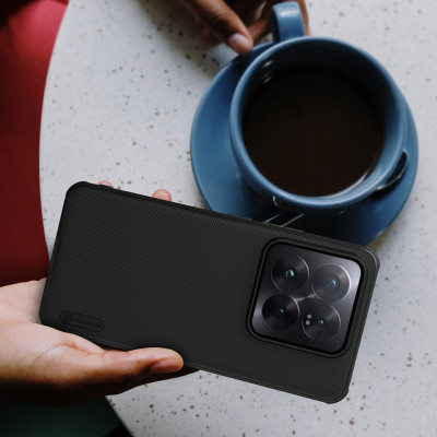 Ốp lưng dành cho Xiaomi 14 - Xiaomi 14 Pro Nillkin Frosted Shield Pro - Hàng nhập khẩu