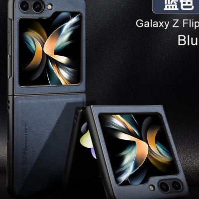 Ốp lưng da cho Samsung Galaxy Z Flip 7 / Flip 6 hiệu X-Level cao cấp - Hàng chính hãng