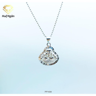 Dây chuyền bạc Ý 925 Huệ Ngân - Phật di lạc PP1434