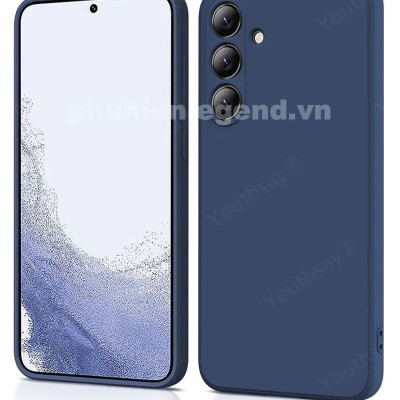 Ốp lưng silicon case cho Samsung Galaxy S24 FE mỏng 0.3mm chống bám bẩn mặt lưng siêu mềm mịn, có gờ bảo vệ camera - hàng nhập khẩu