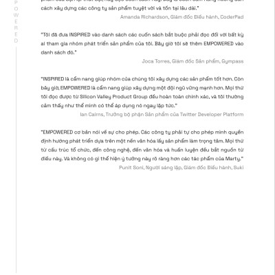 Empowered - Khai Phóng Tiềm Năng Nhân Lực, Sản Phẩm Công Nghệ Đột Phá