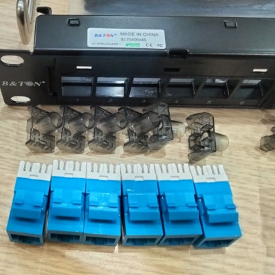 Patch Panel CAT6 UTP 24 cổng - BTON- model 70406446- hàng chính hãng