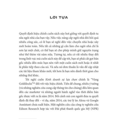 The Business Of Choice - Kinh Doanh Sự Lựa Chọn