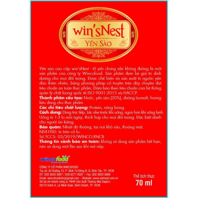 Combo 12 lọ Yến Sào cao cấp win