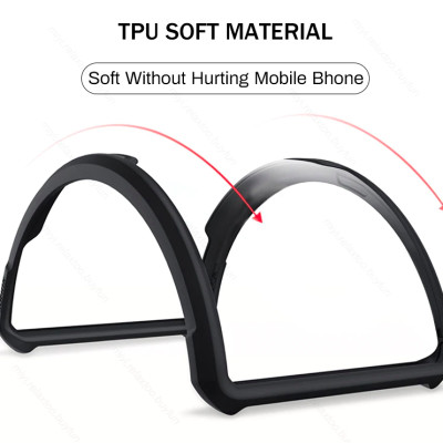 Ốp Lưng Chống Sốc Cho Samsung Galaxy Z Flip 7 , Z Flip 6 , Z Flip 5 , Z Flip 4 , Z Flip 3 Mặt Lưng Trong Suốt Bảo Vệ - Hàng Chính Hãng Xundd