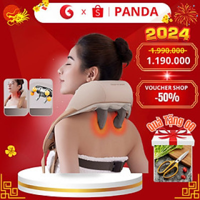 ￼Đai Massage Cổ Vai Gáy Công Nghệ Nhật Bản Cao Cấp Xoa Bóp Giảm Mệt Mỏi Căng Thẳng