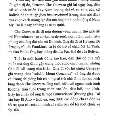 Nhật Ký Che Guevara - Những Ngày Tháng Cuối Cùng