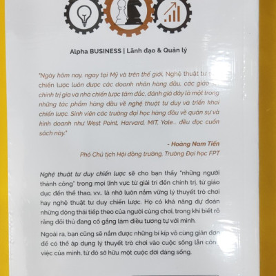 NGHỆ THUẬT TƯ DUY CHIẾN LƯỢC - Avinash K. Dixit & Barry J. Nalebuff - (bìa mềm)