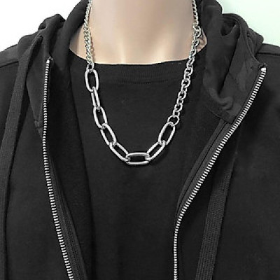 Vòng cổ dây chuyền hip hop phong cách đường phố xu hướng phóng khoáng cá tính