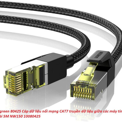 Ugreen UG80425NW150TK 5M CAT7 OD5.5mm cáp mạng truyền dữ liệu giữa các máy tính - HÀNG CHÍNH HÃNG